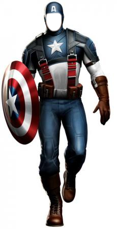 230x450 America Clipart Captian