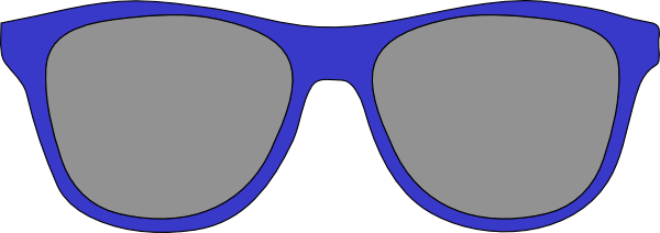 600x212 Sunglasses Clipart Graphic