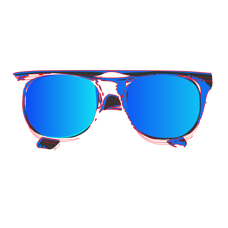 800x800 Sun With Sunglasses Clipart Free Download Clip Art