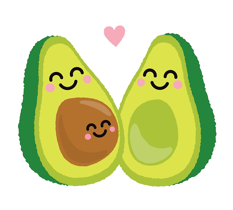 800x721 Avocado Clipart Funny