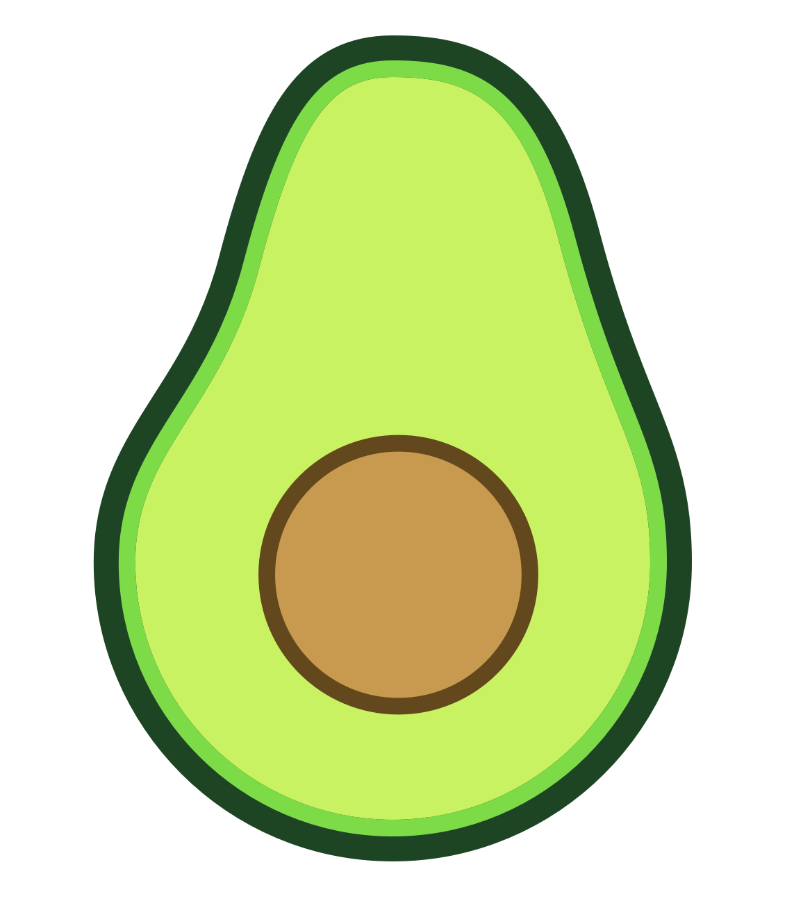 1143x1311 Avocado Clipart Transparent