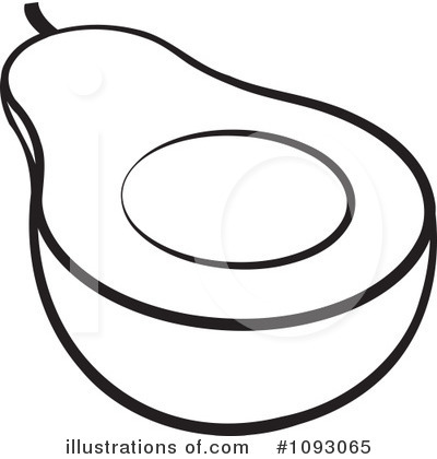 400x420 Avocado Clipart