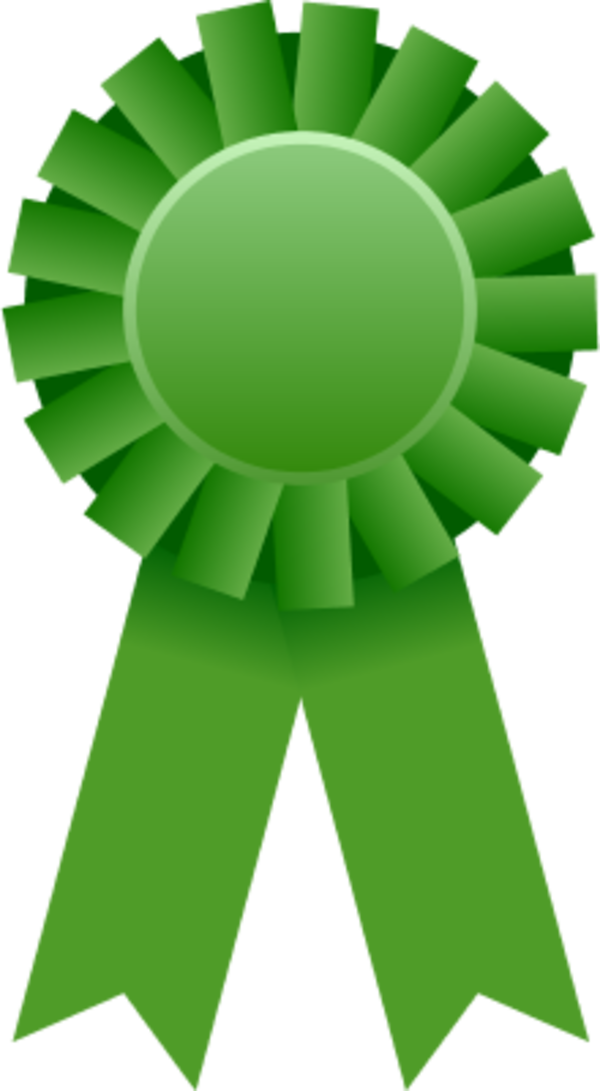 600x1091 Blue Ribbon Clipart