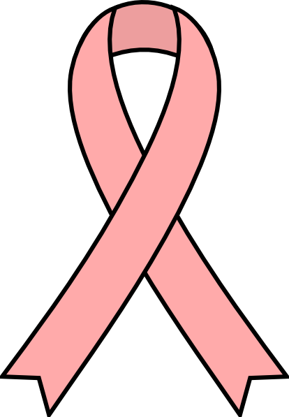 414x597 Pink Awareness Ribbon Clip Art