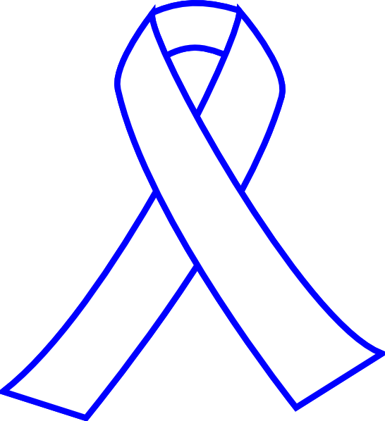 546x598 Blue Ribbon Clip Art