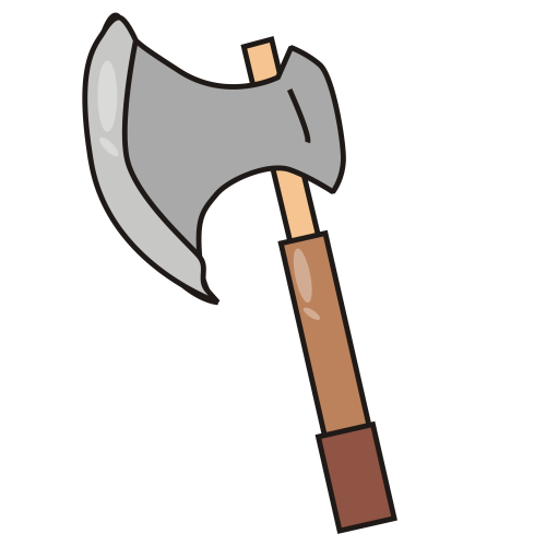 500x500 Axe Clipart