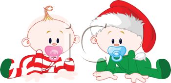 350x171 Babies Dressed For Christmas