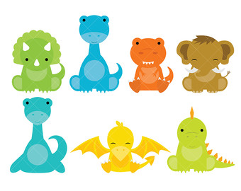 340x270 Dinosaur Clipart Dinosaurs Clipart And Digital Paper Set