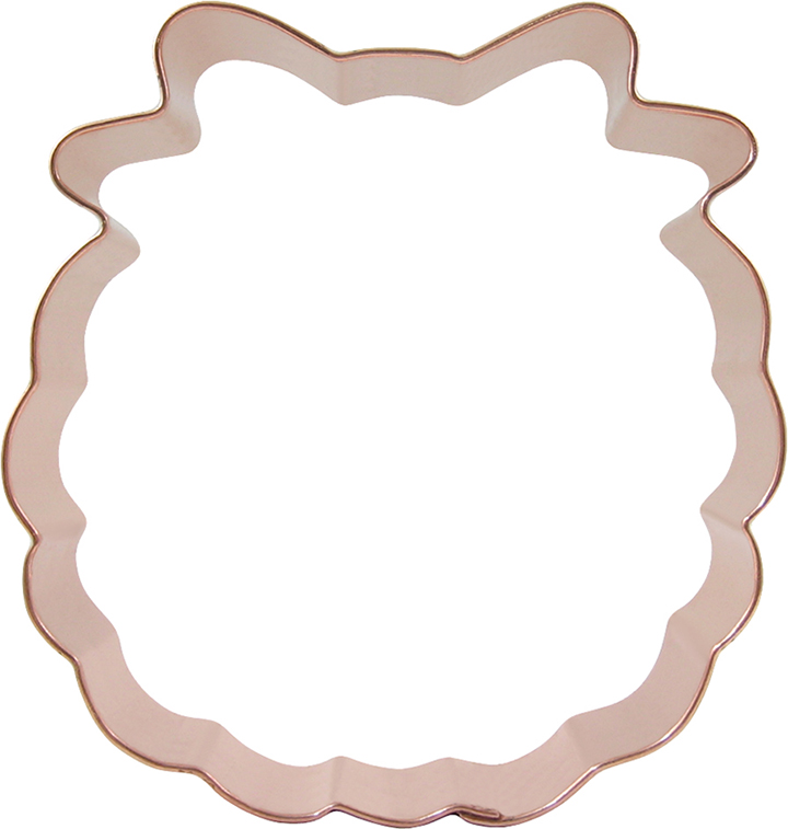 720x757 Baby Bib Cookie Cutter