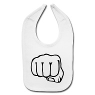 190x190 Brofist Bro Fist Fist Bump 1c Clipart Baby Bib Spreadshirt