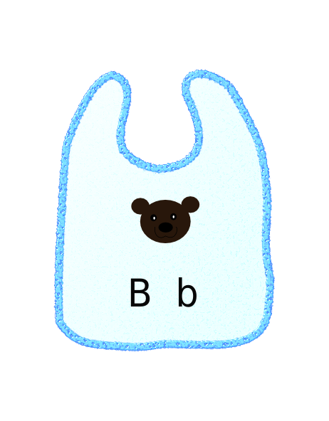 462x592 Baby Bib Clip Art