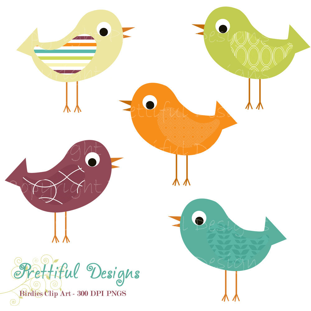 1000x1000 Clip Art Kit Bird Tree Digital Frames And Circle Clip Art