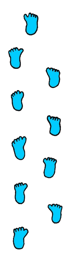 250x895 Free Clip Art Baby Feet Borders Clipart Panda