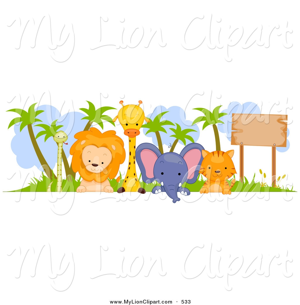 1024x1044 Baby Animal Clipart Border