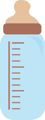 154x405 Duckling Clipart Baby Bottle