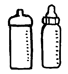 Baby Bottle Clipart Black And White | Free download on ClipArtMag