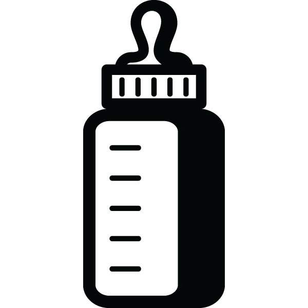 600x600 Baby Bottle Clip Art For Babies Amp Kids Personalized Gifts