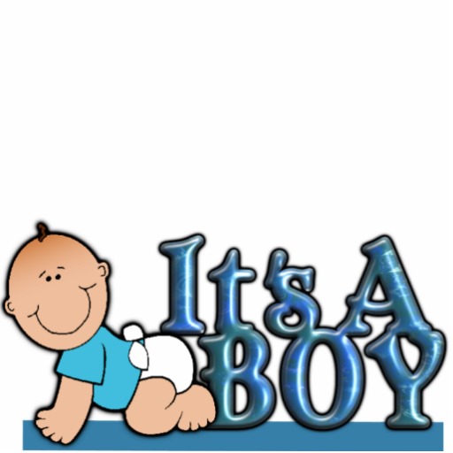 512x512 It's A Boy Blocks Clipart