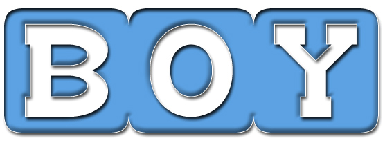 556x210 Word Clipart Baby Boy