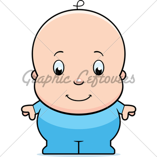 325x325 Cartoon Baby Girl Gl Stock Images