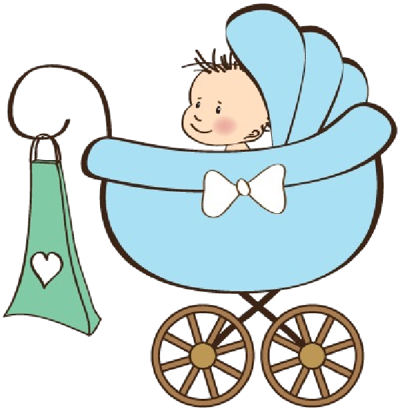 600x600 Baby Boy Carriage