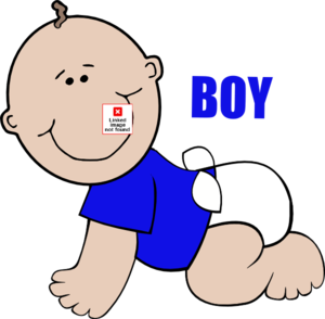 300x294 Baby Boy On Floor Crawling Clip Art