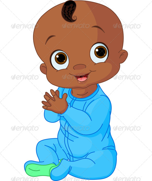 590x702 Brown Clipart Baby Boy