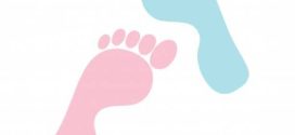 272x125 Baby Boy Footprints Clip Art 101 Clip Art On Baby Foot Prints