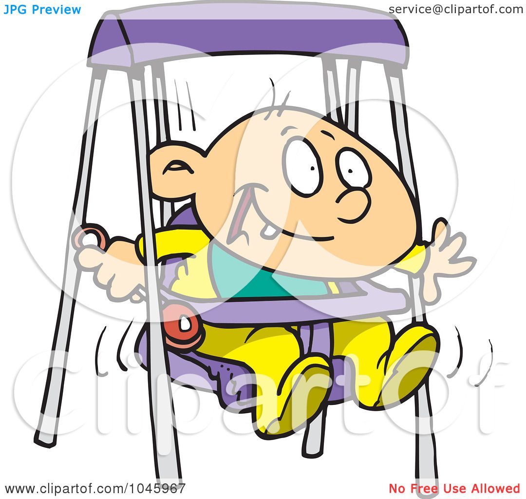 1080x1024 Royalty Free (Rf) Clip Art Illustration Of A Cartoon Happy Baby
