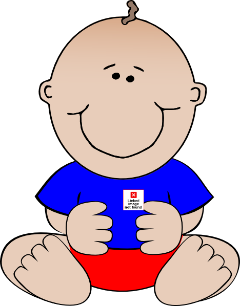 468x598 Baby Boy Clip Art