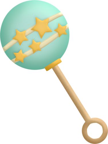 377x500 Toy Clipart Rattle