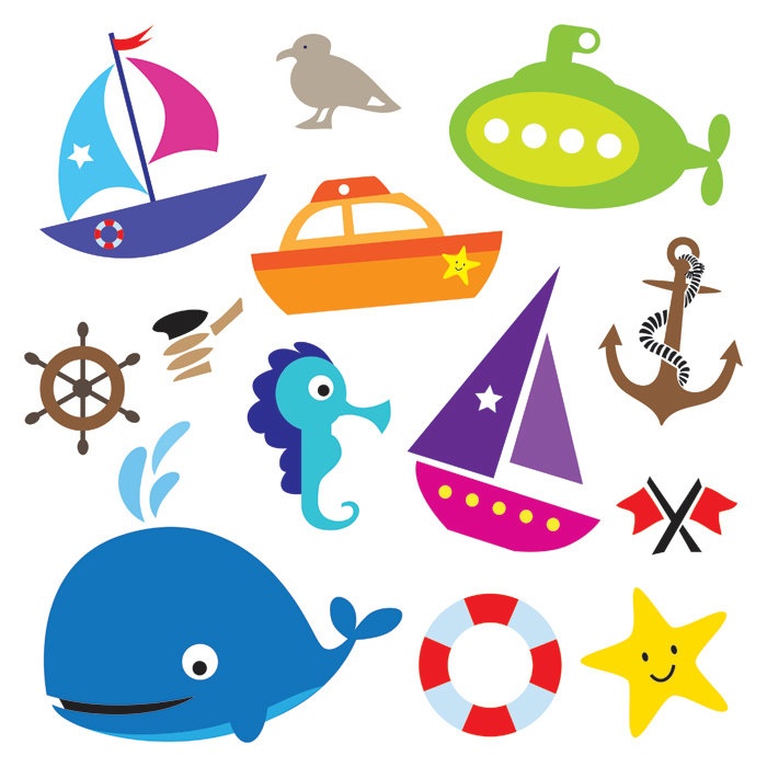 700x700 Nautical Baby Shower Clipart