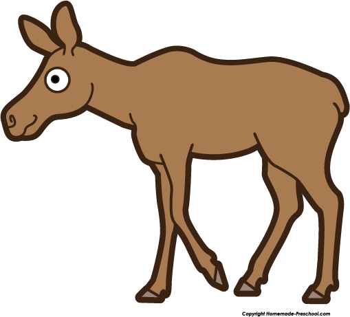 509x461 Moose Clip Art Free Vector 4vector
