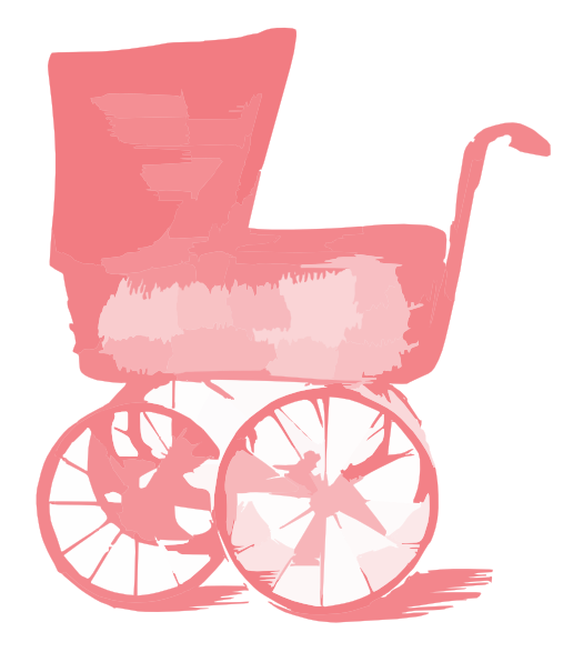 516x596 Baby Carriage Vintage Image Graphicsfairypk Clip Art