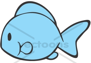 320x222 Cute Baby Fish Cartoon