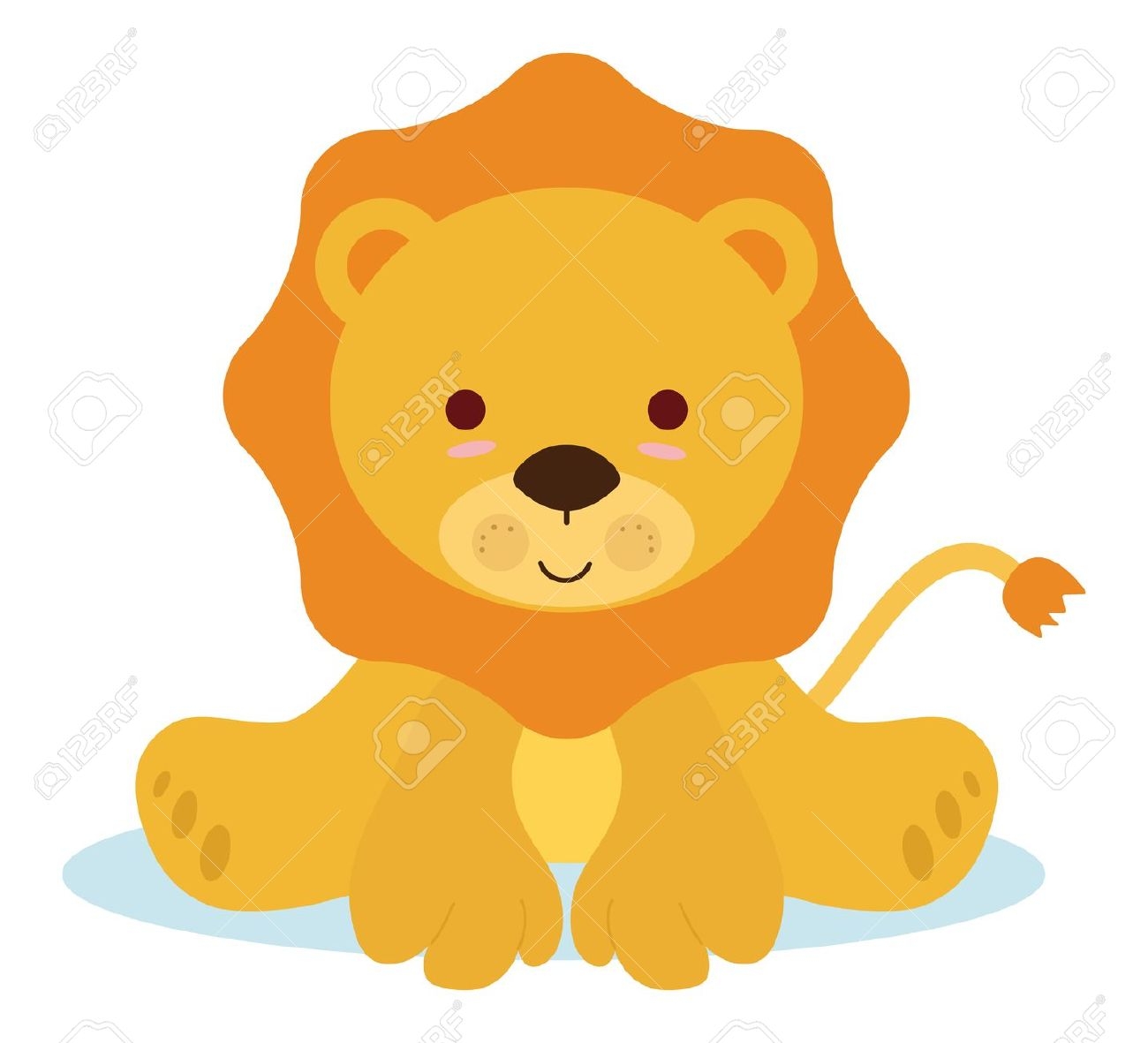 1300x1181 Baby Lion Animal Clipart