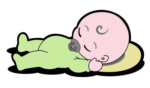 586x345 Sleeping Baby Cartoon