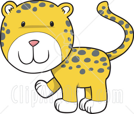 450x383 Cheetah Clipart Cubs