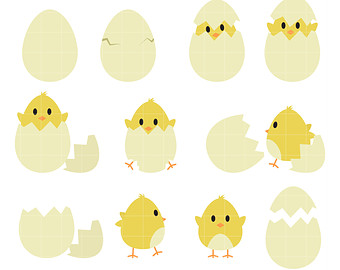 340x270 Chick Clip Art Etsy