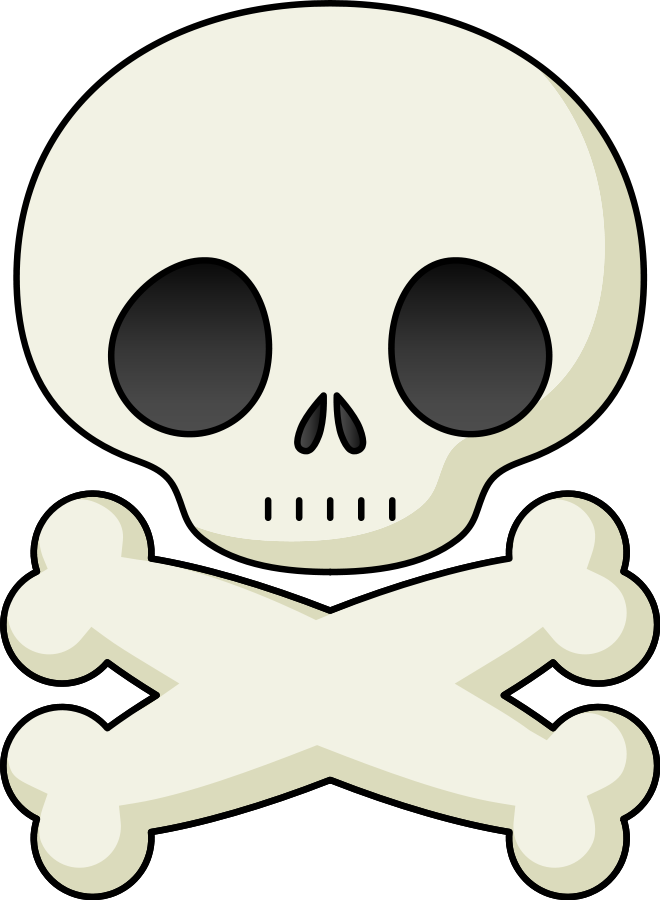 660x900 Skull Clip Art Background Free Clipart Images 6