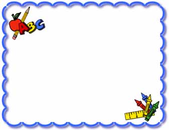 337x260 School Borders And Frames Clipart