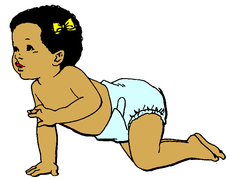 760x598 Baby Clipart Crawl