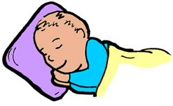 250x153 Sleeping Baby Clipart
