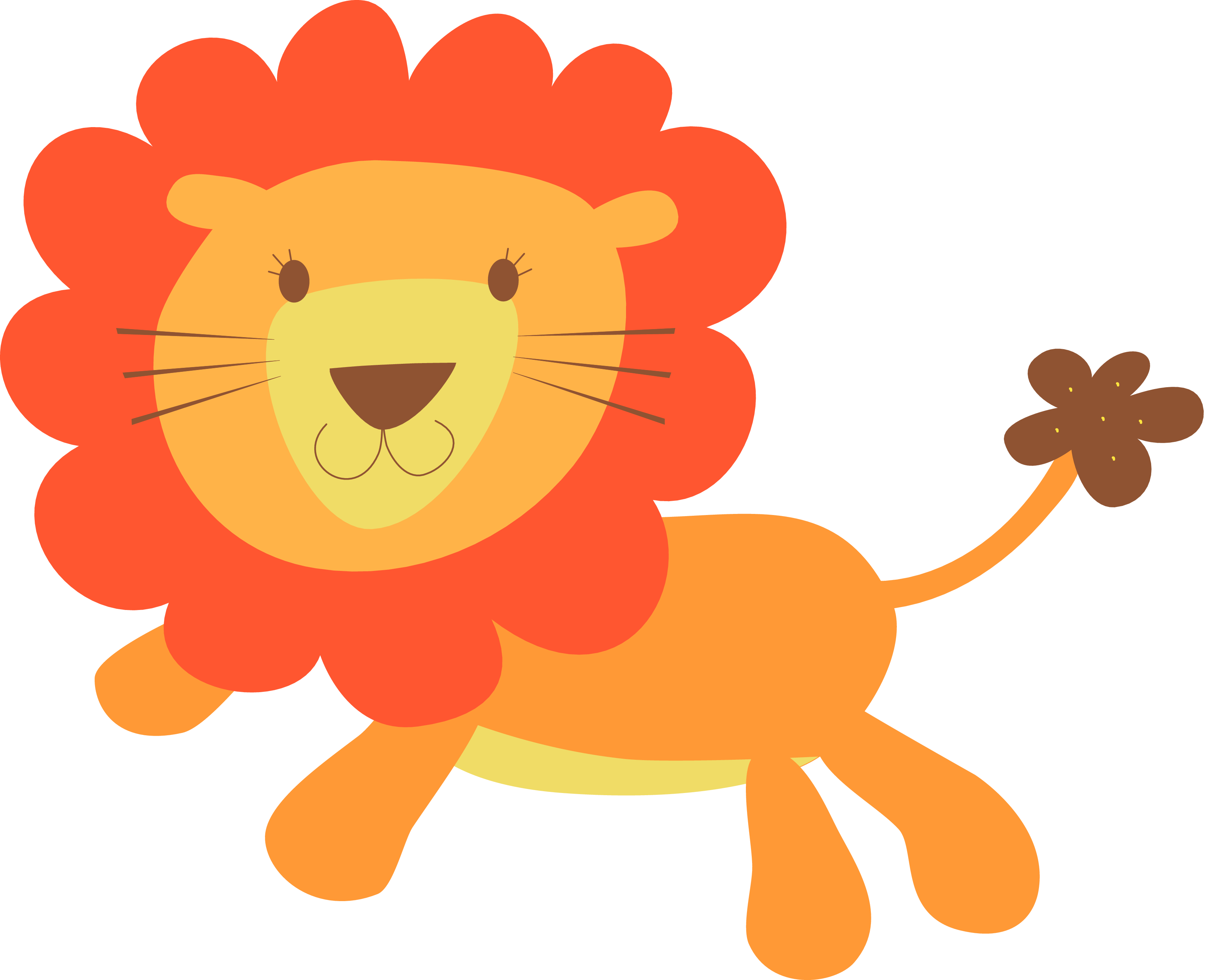 3300x2683 Baby Lion Clip Art Free Clipart Images 2 Clipartix