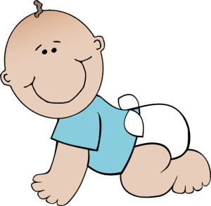 300x294 Free Clipart Baby