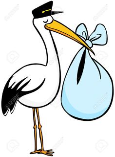 236x321 Stork Amp Baby Clipart