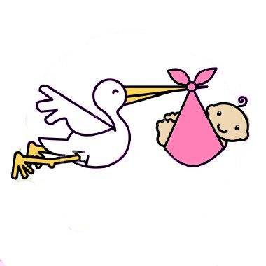 380x380 Best Baby Clipart Stork