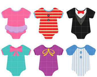 340x270 Onesie Clip Art Etsy
