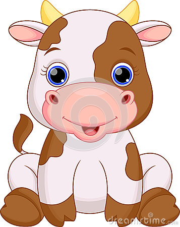 357x450 Cute Baby Cow Cartoon My Life Baby Cows, Cow
