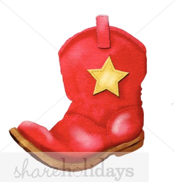 353x388 Western Red Boot Clipart Party Clipart Amp Backgrounds